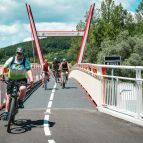 Rebríčku obľúbenosti cyklotrás stále kraľuje tá popod skalku nad váhom - TSK_Otvorenie_cyklotrasy_LA-PU_mini-28