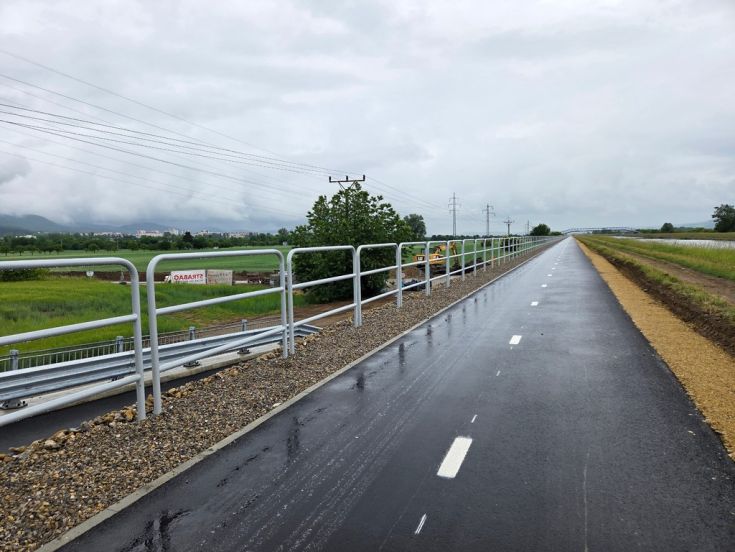 Bude to jeden z najkrajších úsekov Vážskej cyklomagistrály
